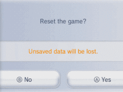 Wii U VC reset